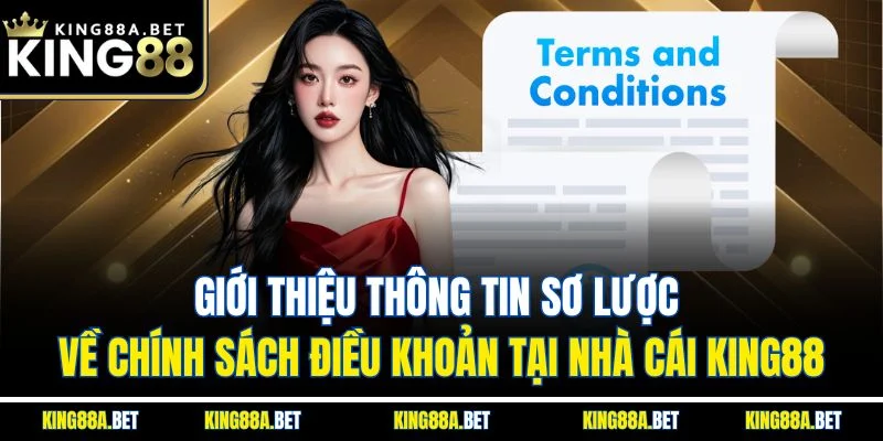 Giới thiệu thông tin sơ lược về chính sách điều khoản tại nhà cái King88